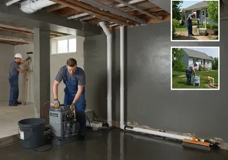 Basement Waterproofing and Flood Prevention process in Jerome, IL